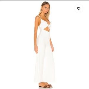 🛍️Privacy Please Adrienne jumpsuit, white, size S